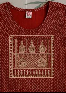 Very Beautiful Deep Red Kurta