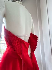 Premium Party Wear Red Dress