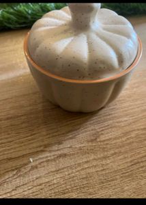 Speckled Ceramic Bowl with Lid