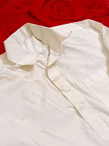 New White Cotton Kurta