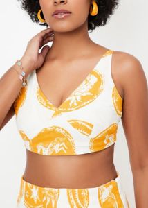 Kalki X Max Women Printed Bralette Top