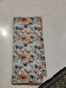 Floral Print Saree