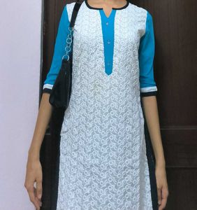 Elegant Embroidered Kurta