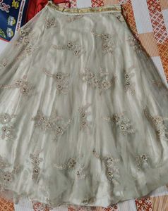 Lehenga With Crop Top