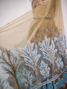 Lehenga/blouse piece and dupatta
