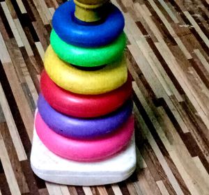 Colorful Stacking Rings