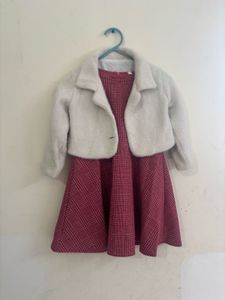 woollen Dress &amp; Jacket Set