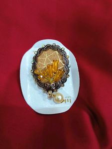 Elegant Brooch/ Saree Pin Set