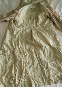 Elegant Embroidered Trench Coat