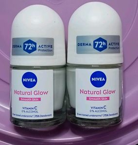 (Pack Of 2) Nivea Natural Glow Deodorant