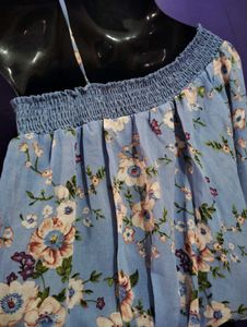 Floral One-Shoulder Top