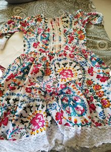 Floral Print Tunic Dress
