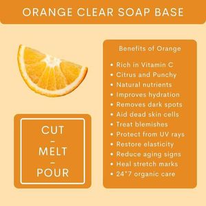 Glycerin Orange Soap Base