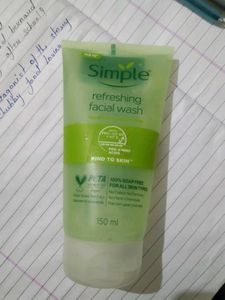 Simple Refreshing Facial Wash