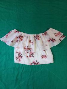 Floral Off-Shoulder Top