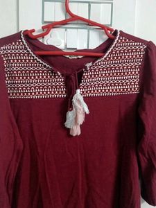 Embroidered Top
