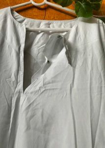 White Cotton Thobe/jhubba