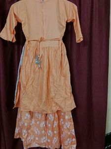 New Kids Nyera Cut Plazo Set