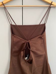 Gorgeous Brown H&amp;M Party Dress