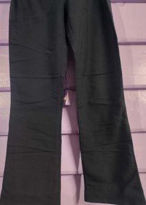Black Flared Pants