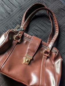 CHOCOLATE BROWN BAG