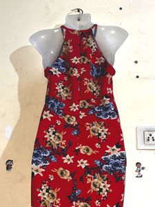 Floral Bodycon Mini Dress