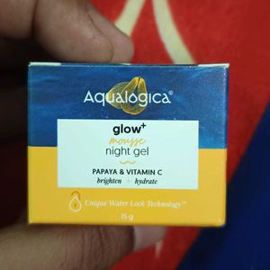 NIGHT GEL &amp; MOISTURIZER