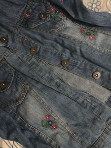 Embroidered Denim Jacket