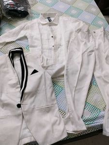 Formal 4 Pcs Set (Shirt, Pant, Tie, Coat)