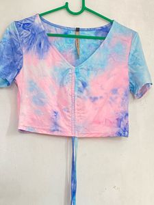 Tie Dye Crop Top