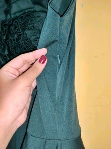Bottle Green Dress