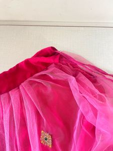 Pink Embroidered Lehenga Choli