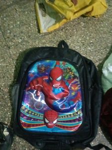 Spider Man 3d Print Backpack 🎒 urgent Sale