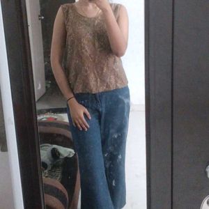flash sale !! coffee coloured top