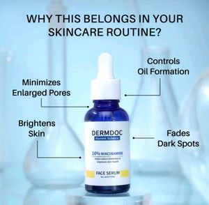 DERMDOC 10% Niacinamide Face Serum