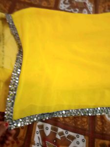 Yellow Saree