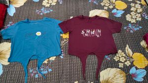 two t-shirts