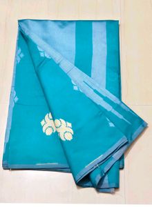 Elegant Teal Saree