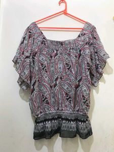 Paisley Print Top till 42