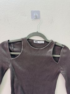 Charcoal Grey Top