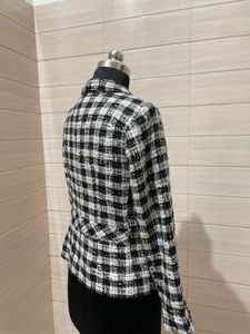 ZARA Pintresty🌸 houndstooth blazer