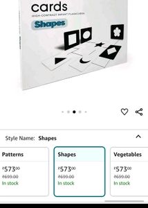 Newborn 0 To 2 Year High Contrast Flashcard