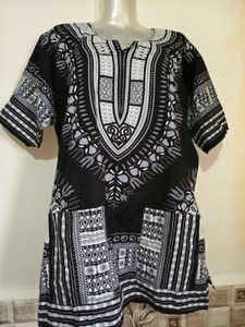 🆕Ethnic Print Kurta Chest 46-48 inches/ L Size