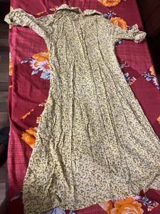 Beautiful Flower Print Kurta