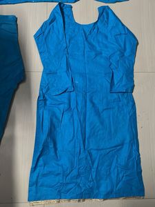 Teal Blue Salwar Kameez Set