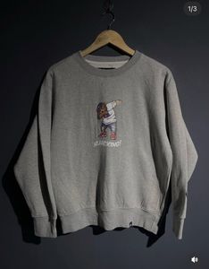 Grey Graphic Print Sweatshirt