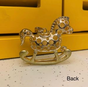 Rocking Horse Pendant Necklace