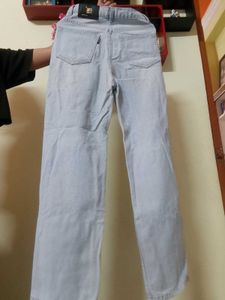 Blue Straight Fit Jeans✨