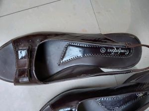 Chocolate Colour Belly Sandals