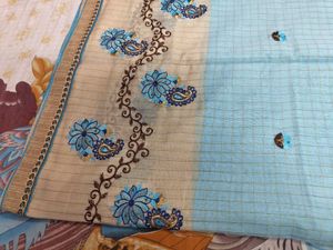 Cotton Silk Party Wear Saree